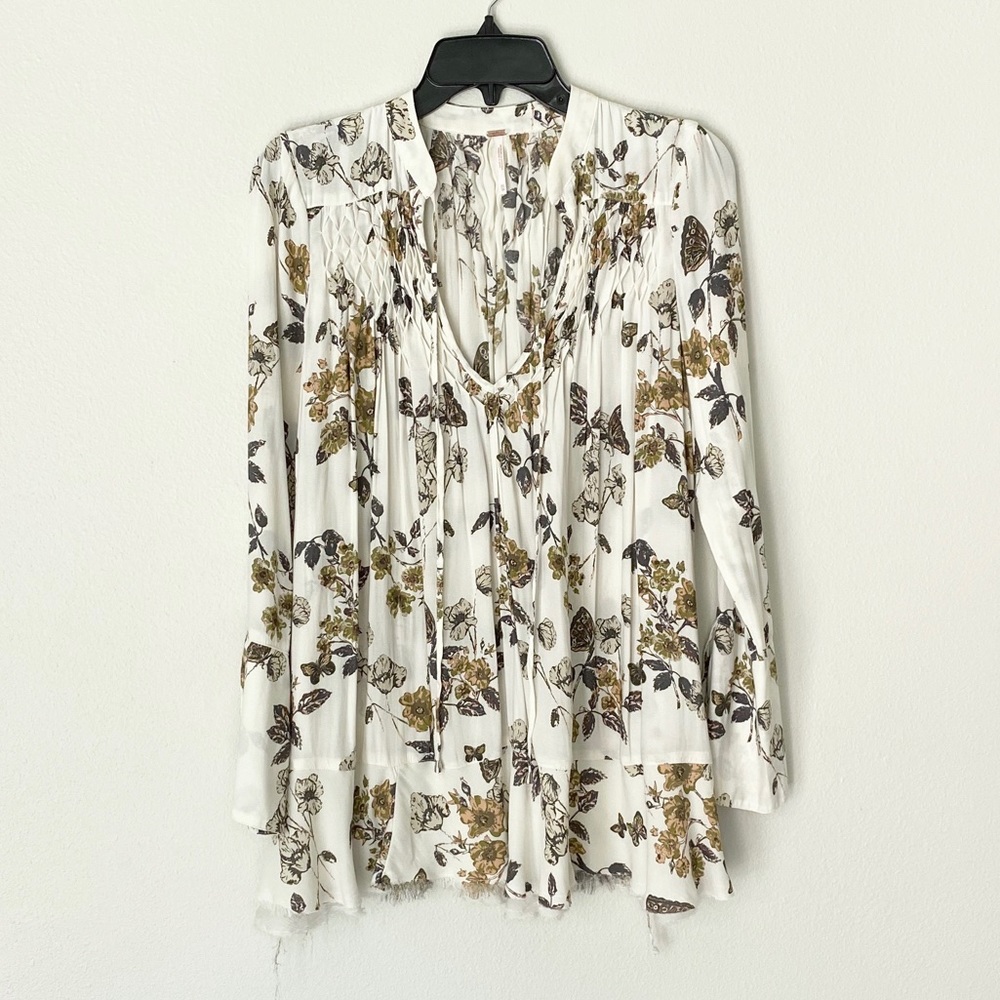 Free people tunic with floral print